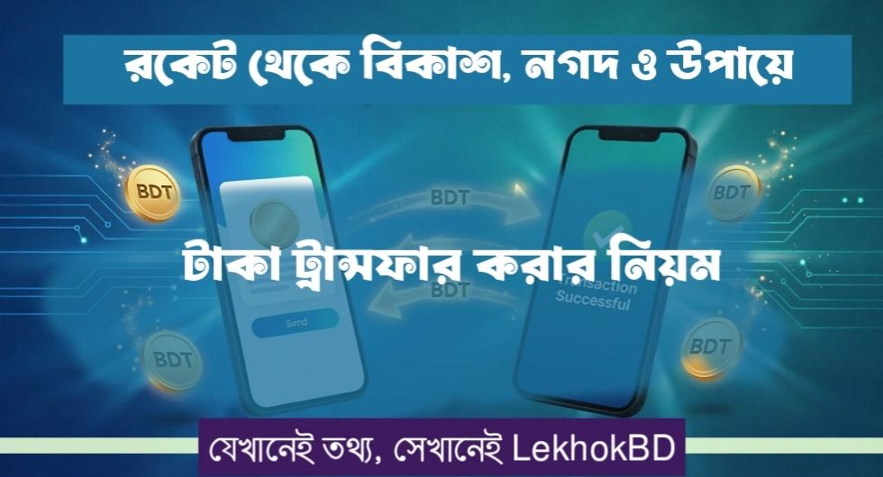 Rocket থেকে বিকাশে