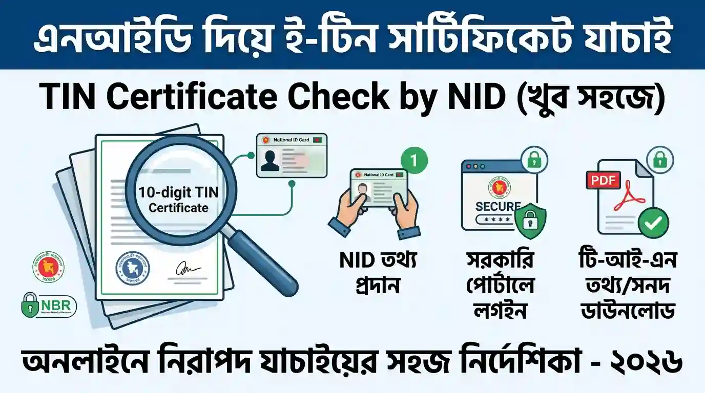 TIN Certificate Check by NID