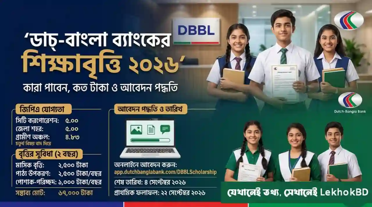 DBBL ssc Scholarship 2026