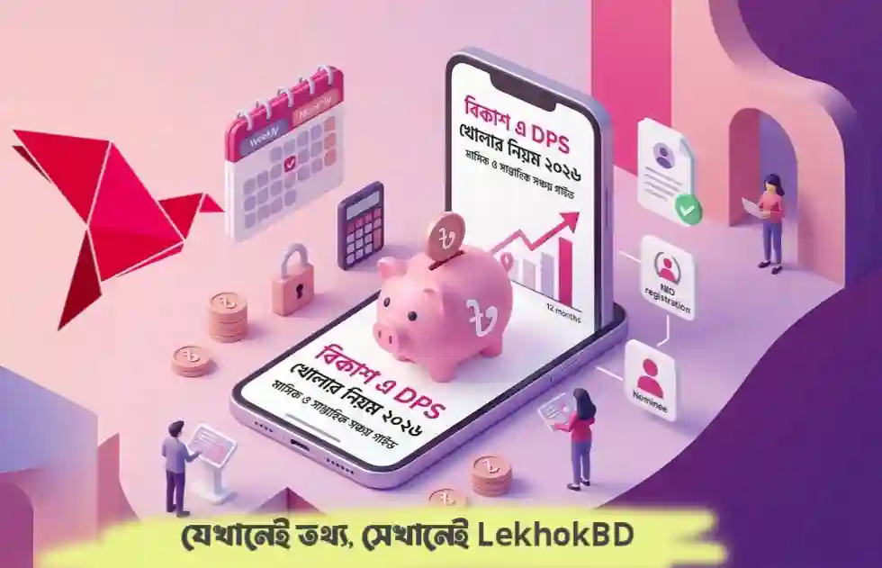 Bkash এ DPS খোলার নিয়ম 2026