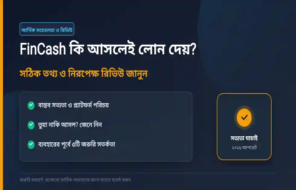 ফিনকাস লোন অ্যাপ