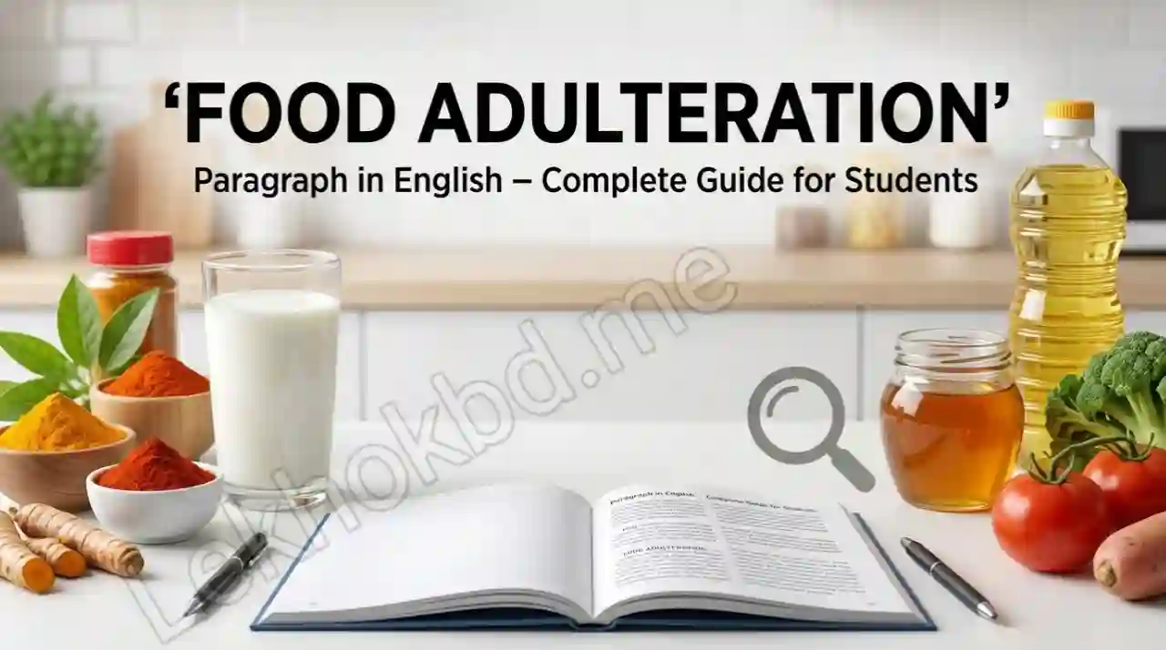 Food Adulteration Paragraph for ssc