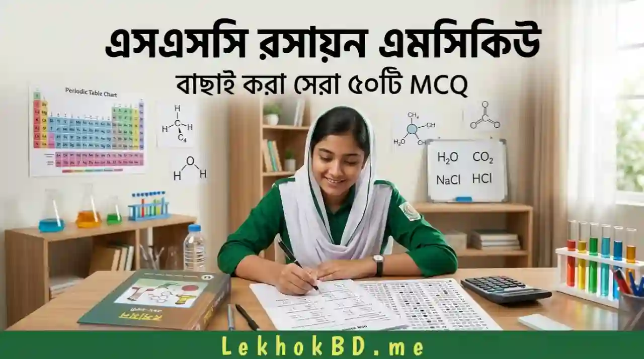 এসএসসি রসায়ন এমসিকিউ 2026