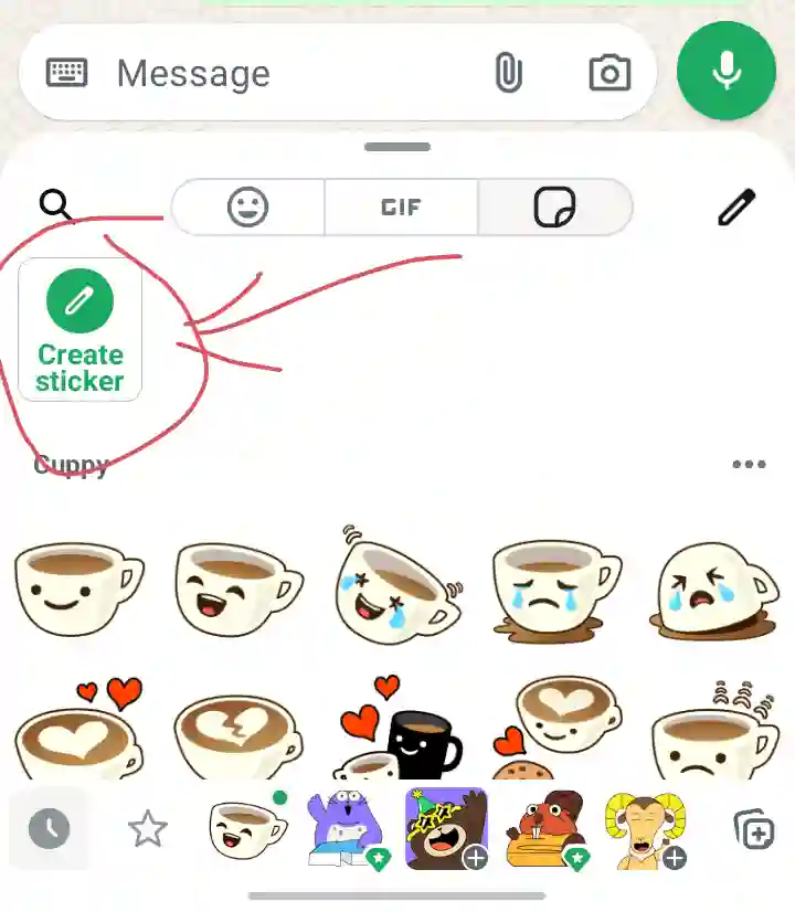 WhatsApp এ কাস্টম imogi তৈরি 