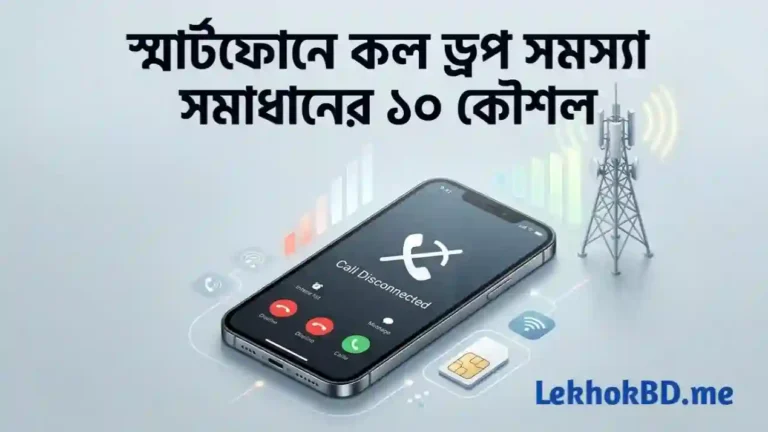 Call drop সমাধান