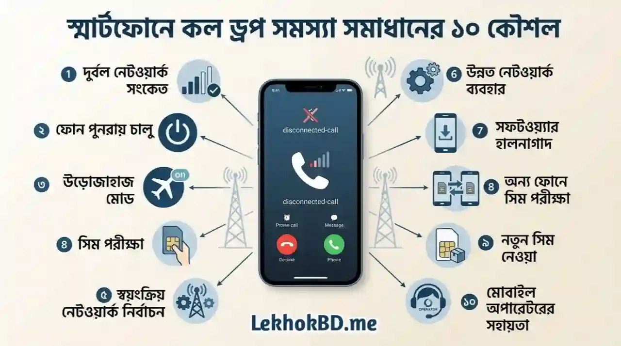 কল ড্রপ হওয়ার কারণ 