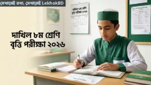 দাখিল ৮ম শ্রেণি বৃত্তি পরীক্ষা ২০২৬: সময়সূচি, বিষয়, সময় ও গুরুত্বপূর্ণ নির্দেশনা